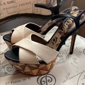 Sam Edelman platform heels sz 8.5